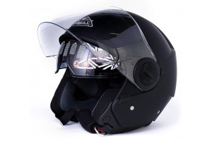 Шлем SMK COOPER MATT BLACK, цвет черный матовый, размер XS