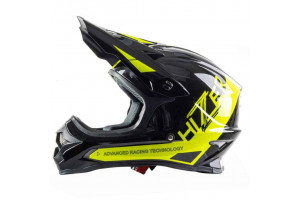 Шлем мото кроссовый HIZER J6805 #1 (S) black/yellow