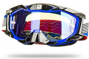 Очки Мотокросс GTX 5015 синие