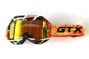 Очки Мотокросс GTX 5018 оранжевые