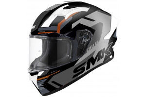 Шлем SMK STELLAR K-POWER, цвет черный/серый (S)