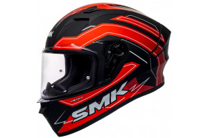 Шлем SMK STELLAR BOLT, цвет черный/красный, матовый (S)