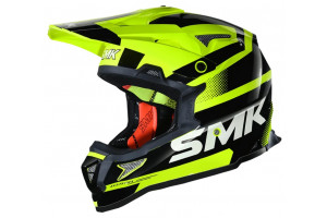 Шлем SMK ALLTERRA X-THROTTLE цвет желтый неон/черный (М)