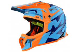 Шлем SMK ALLTERRA X-POWER  цвет оранжевый/синий (XS)