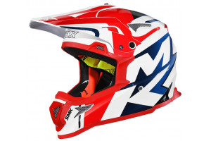 Шлем SMK ALLTERRA X-POWER, цвет красный/белый/синий (XS)
